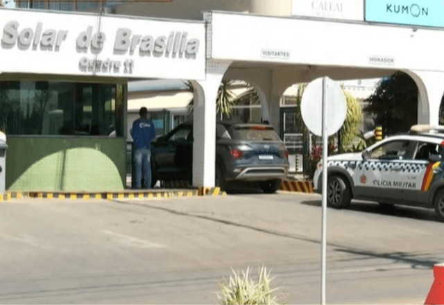 Solar de Brasília, condomínio onde Jair Bolsonaro cumpria prisão docimiciliar | Reprodução SBT