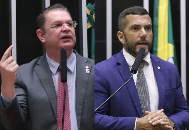 Sóstenes Cavalcante (PL-RJ) e Carlos Jordy (PL-RJ) foram alvos de operação da PF | Divulgação/Bruno Spada/Câmara e Divulgação/Kayo Magalhães/Câmara