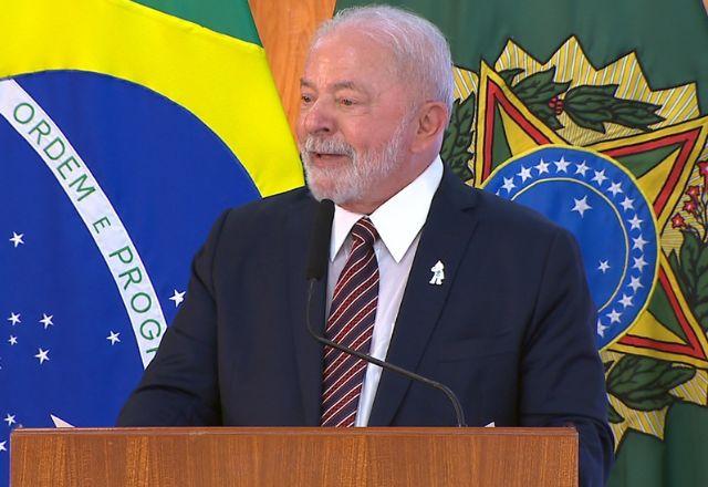 Lula discursando (Reprodução/TV Brasil)