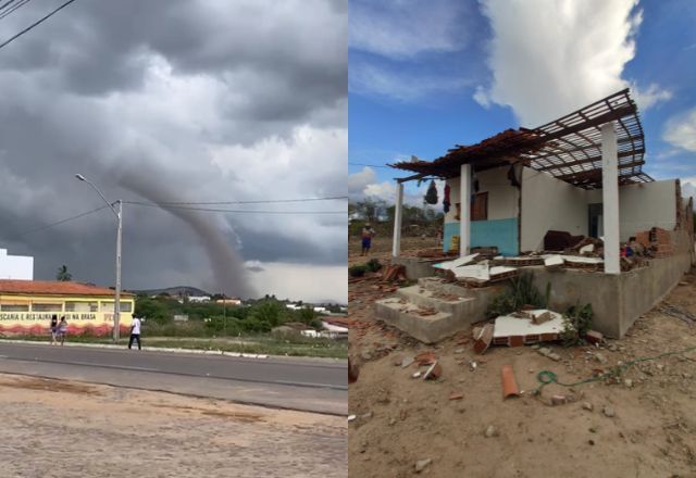 Saiba como é possível a formação de um tornado no agreste brasileiro