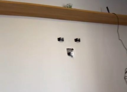 Até a TV foi roubada de Airbnb em São Paulo. | Reprodução/TikTok