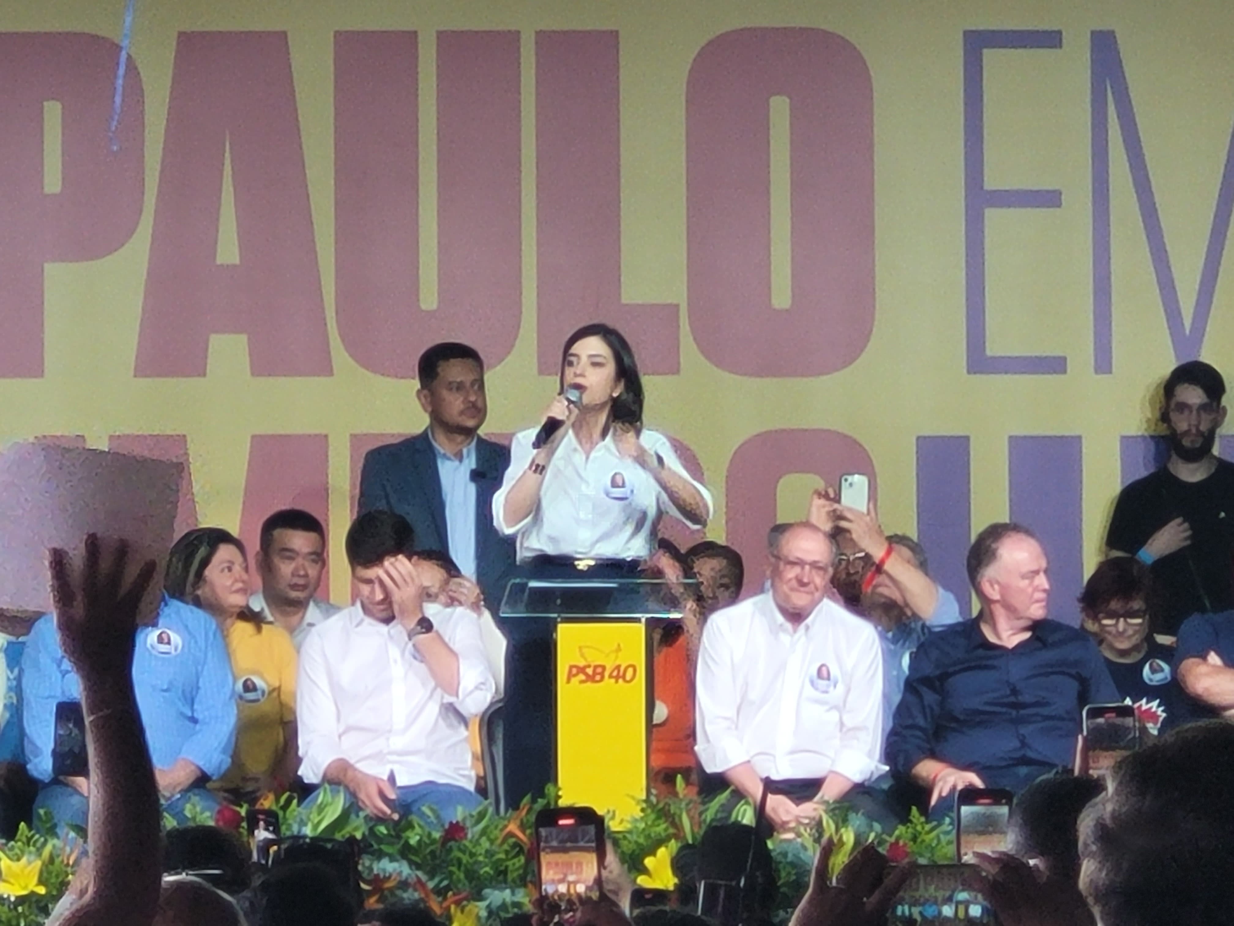 PSB confirma candidatura de Tabata Amaral à Prefeitura de São Paulo. | Marco Pagetti/SBT