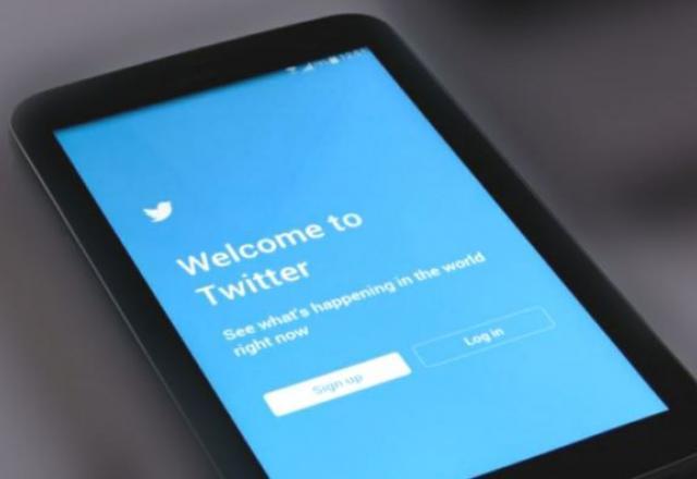 Tablet no Twitter