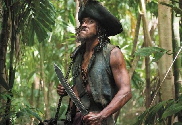 Tamayo Perry em "Piratas do Caribe: Navegando em Águas Misteriosas" (2011) | Walt Disney/Divulgação
