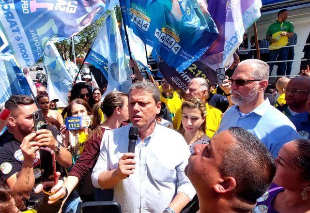 SP: Tarcísio de Freitas diz que pretende levar metrô até Cotia SP: Tarcísio de Freitas diz que pretende levar metrô até Cotia