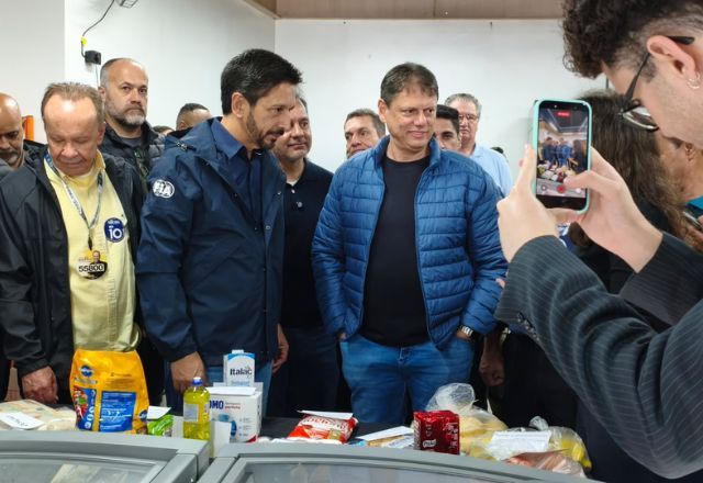 Tarcísio quer replicar projeto de alimentos baratos de Nunes Tarcísio quer replicar projeto de alimentos baratos de Nunes