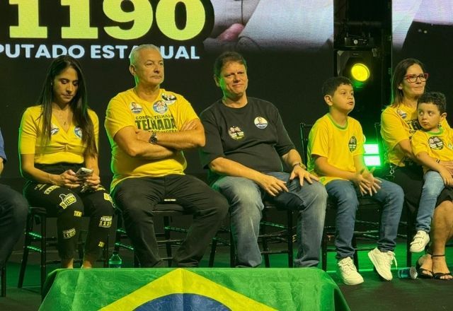 Tarcísio de Freitas em agenda em São Paulo | Foto: Isabelle Saleme / SBTNews