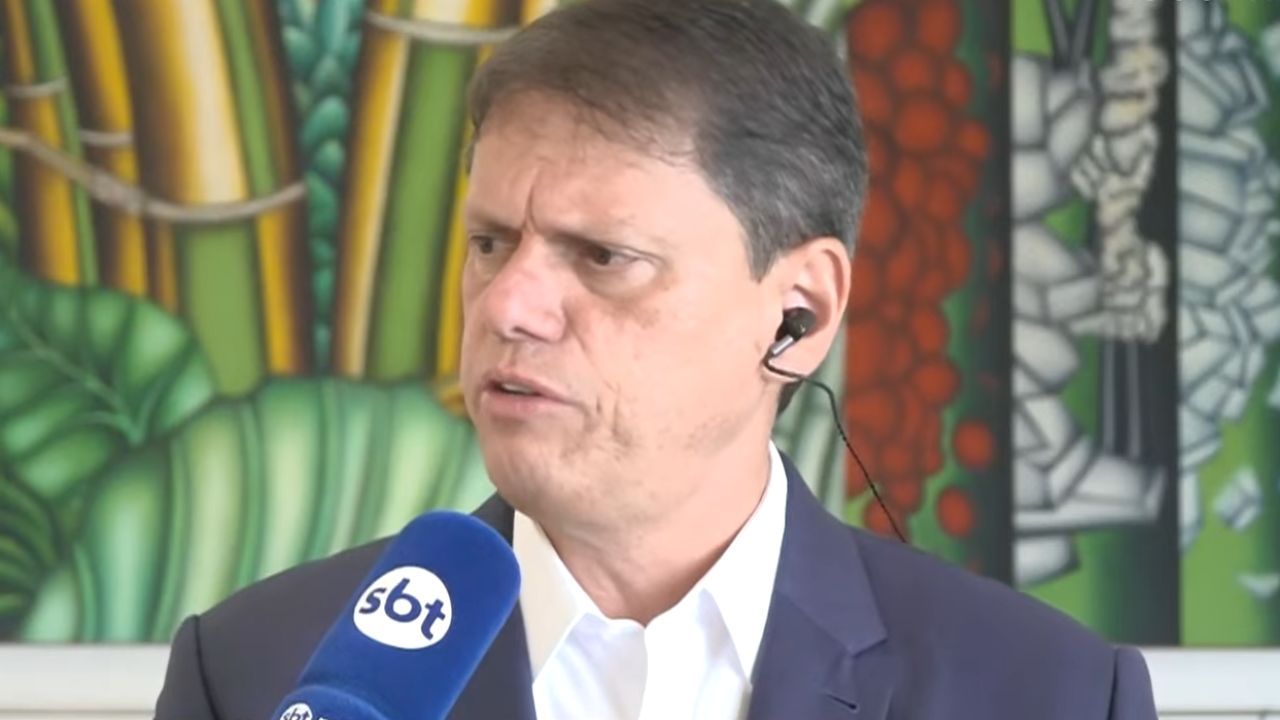 Tarcísio: 'população não se enxerga na propaganda do PT'