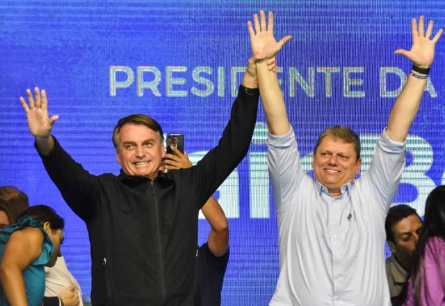 Tarcísio e Bolsonaro