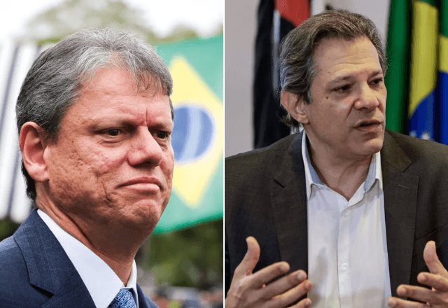 Haddad critica Tarcísio por defesa de Eduardo Bolsonaro