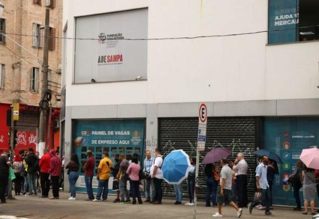 Taxa de desocupação sobe e atinge 8,6% dos trabalhadores