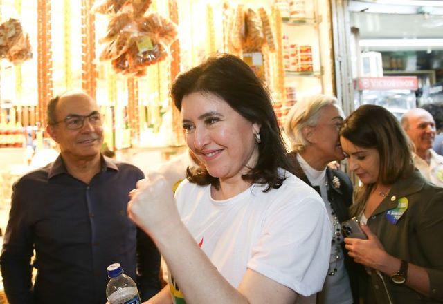 Tebet reforça otimismo da 3ª via: Nada pode nos deter