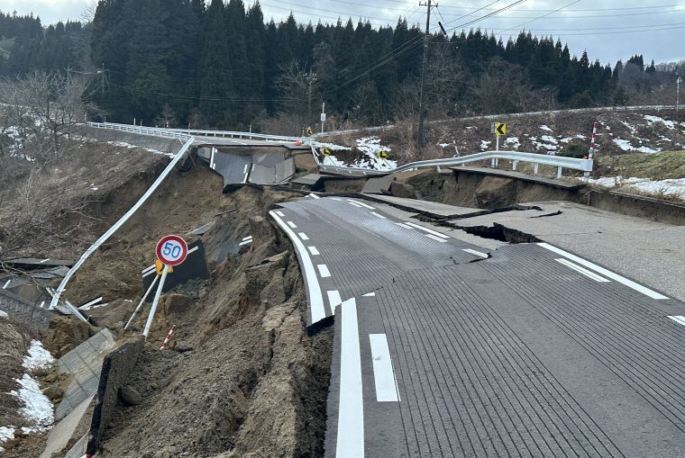 Terremoto em Noto, no Japão