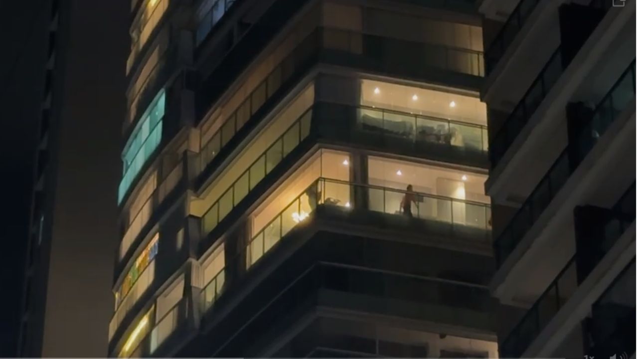 Prédio em Belém precisou ser evacuado pelo Corpo de Bombeiros | Reprodução