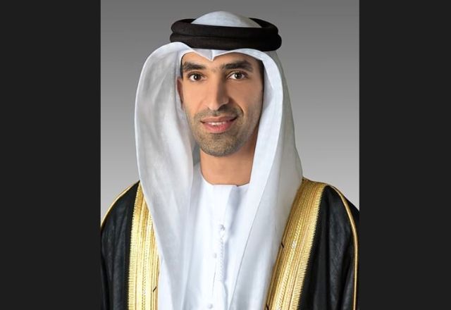 Thani Al Zeyoudi, ministro do Comércio Exterior dos Emirados Árabes. Foto: Agência de Notícias dos Emirados (WAM)