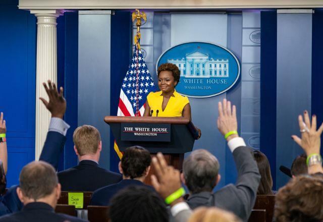 Declaração foi feita pela porta-voz da Casa Branca, Karine Jean-Pierre | Flickr/The White House