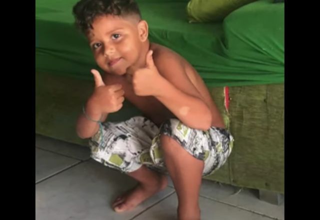 Thomaz Felipe Bandeira da Rocha, de 10 anos, que morreu eletrocutado no Recife. Foto: Reprodução