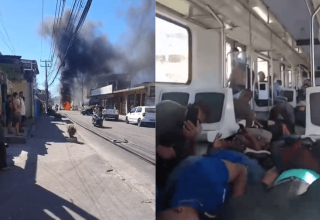 Tiroteio assusta moradores em Senador Câmara, no Rio de Janeiro | Reprodução