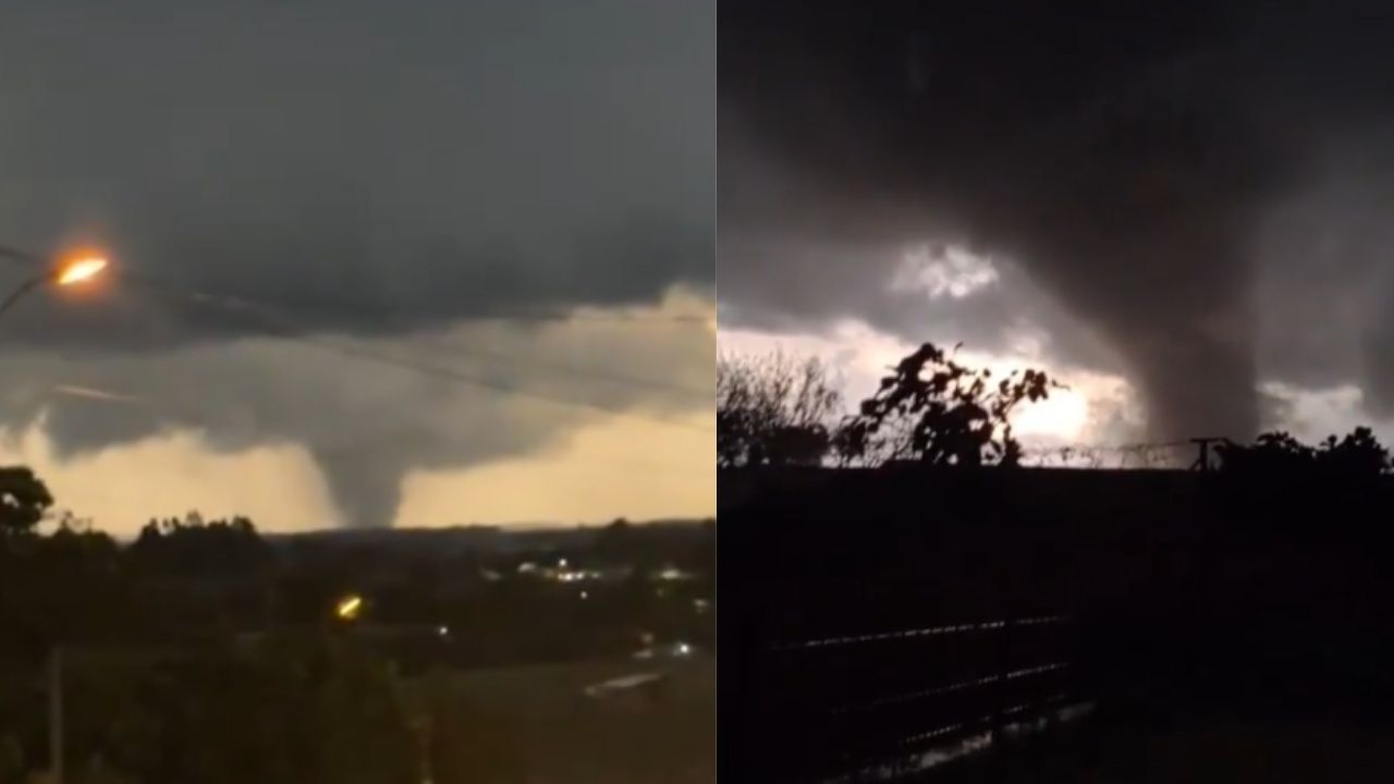 Tornado atinge três cidades e causa danos no RS