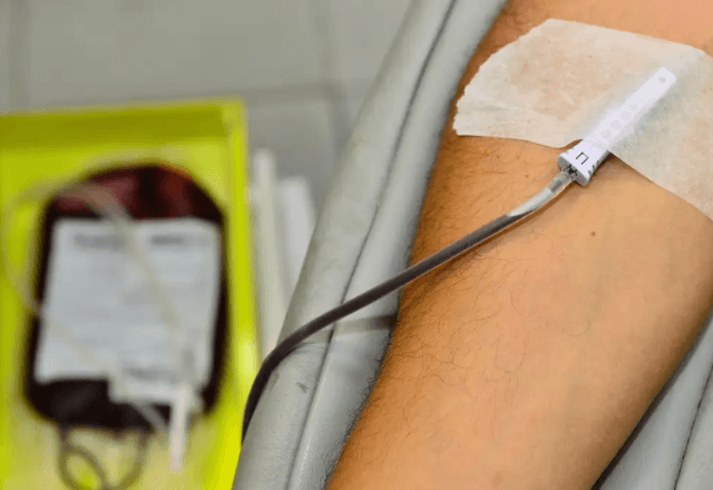 Transfusão de sangue | Fernando Frazão/Agência Brasil