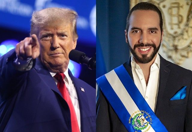 El Salvador se oferece para receber presos dos EUA El Salvador se oferece para receber presos dos EUA