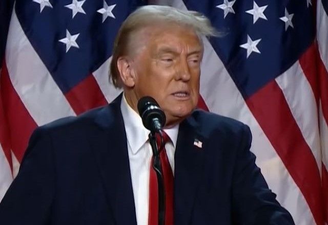 Donald Trump foi eleito presidente dos EUA em 2024 | Reprodução
