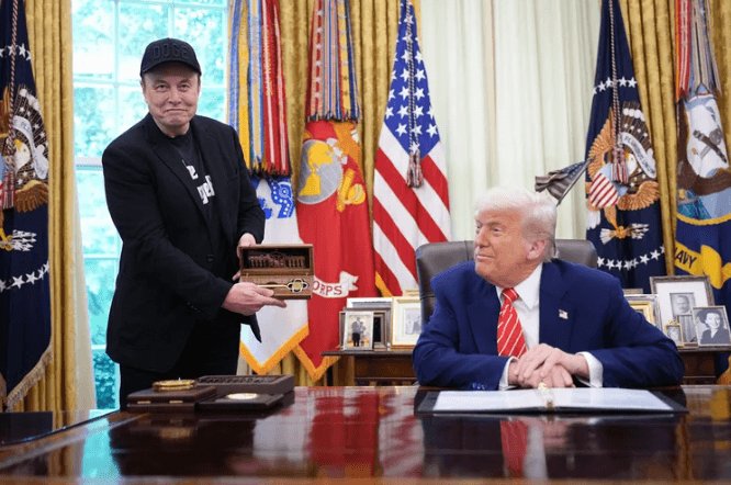 Trump quer articular uso da Starlink para estabelecer rede no Irã | Reprodução