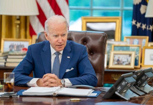 Biden também classificou o ataque como 'ato de terrorismo doméstico' | Reprodução/Twitter