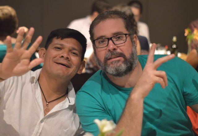 Beto Marubo é integrante da União dos Povos Indígenas do Vale do Javari | Reprodução/Twitter