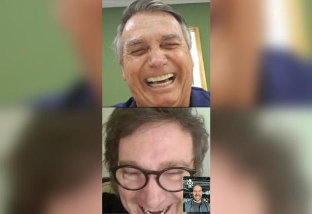 Bolsonaro diz que conversou com Milei por telefone: Fui convidado para sua posse (Reprodução/X/Twitter)