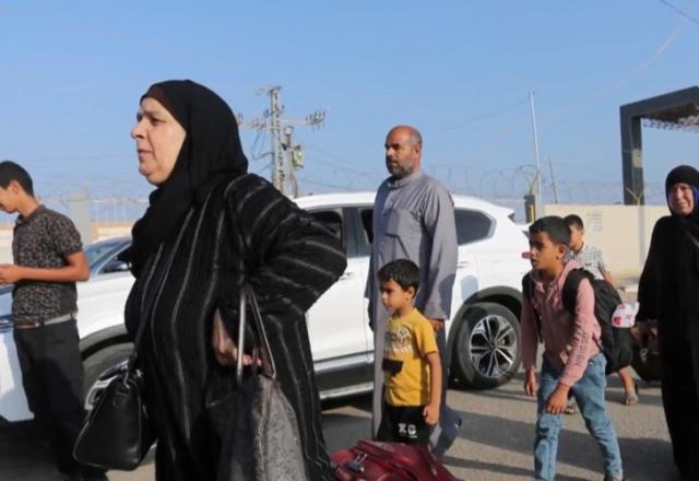 Brasil Agora: brasileiros são autorizados a deixar Gaza; saída pode acontecer a qualquer momento (Reprodução/Twitter)