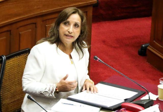 Mandatária frisou ainda que fez sua parte" para acalmar a onda de protestos no país ao enviar a proposta ao Congresso | Reprodução/Twitter DinaErcilia