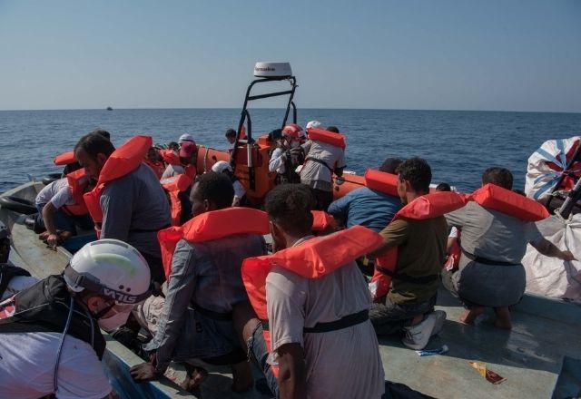 Apenas no 1º semestre deste ano, 896 pessoas morreram tentando fazer a travessia | Reprodução/Twitter MSFSea