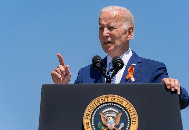 Na declaração, Biden ainda cobrou o Congresso para restaurar as proteções da jurisprudência Roe v. Wade | Reprodução/Twitter POTUS
