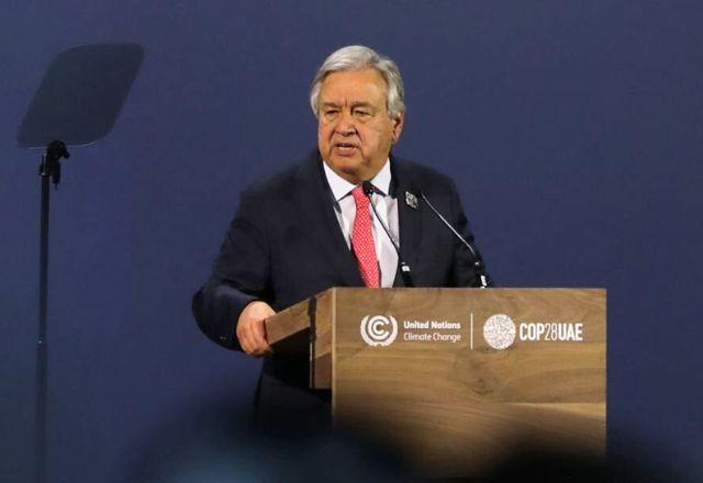 Divulgação/Twitter antonioguterres