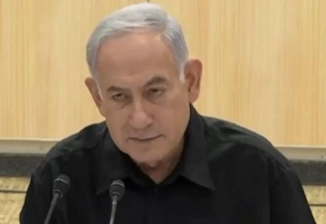 Netanyahu diz que Israel vai demolir o Hamas em Gaza (Reprodução/Twitter)