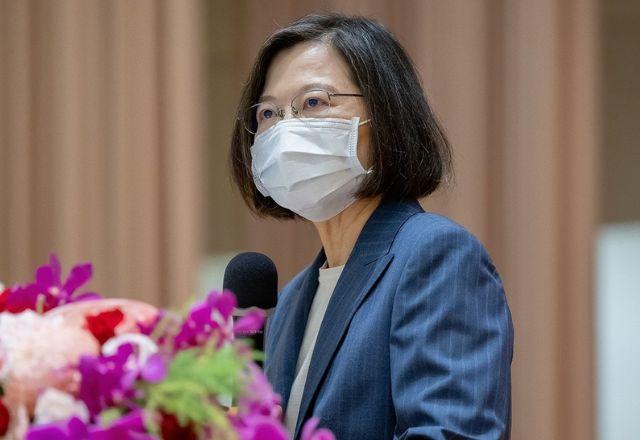 Ainda hoje, Tsai Ing-wen também deve receber uma delegação da Câmara dos Representantes do Japão | Reprodução/Twitter iingwen