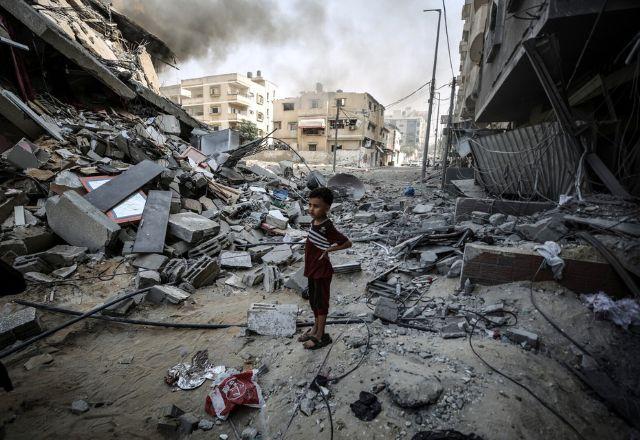 Uma criança é morta a cada 10 minutos de guerra em Gaza, diz ONU Uma criança é morta a cada 10 minutos de guerra em Gaza, diz ONU