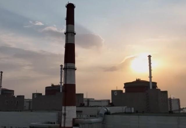 Usina nuclear - Reprodução