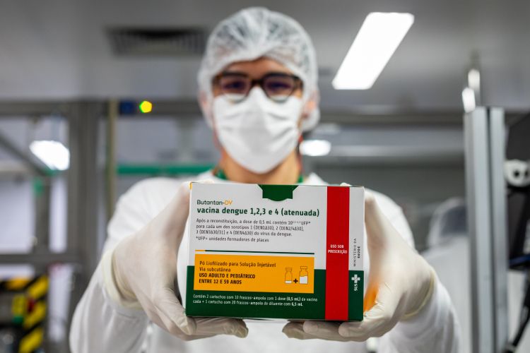 Vacina Butantan-DV é a primeira no mundo de dose única contra a dengue | Divulgação/Instituto Butantan
