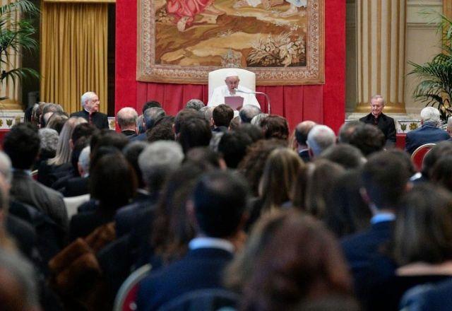 Francisco discursou no Tribunal do Vaticano para abertura do ano judiciário | Reprodução/Vatican News