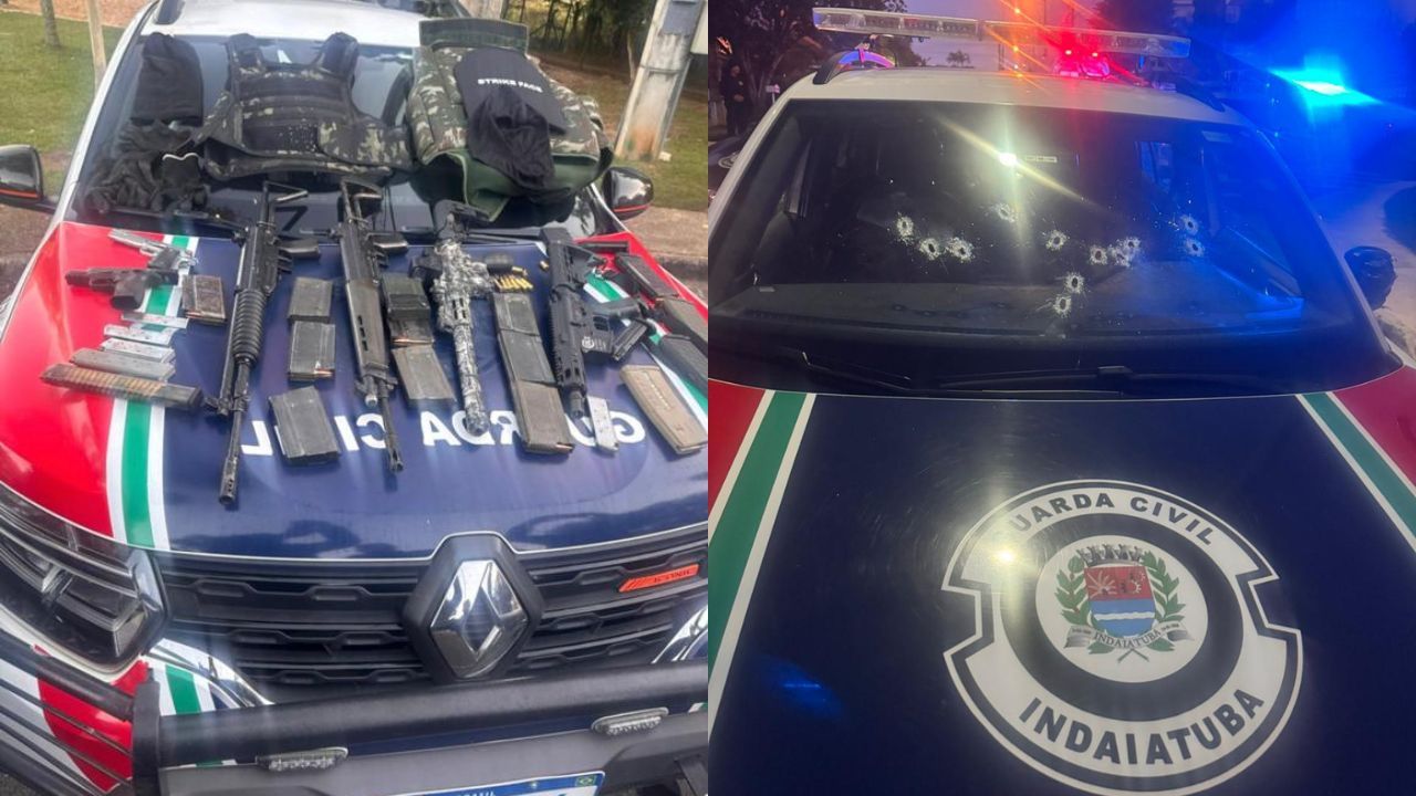 Imagem da notícia: Perseguição termina com 3 presos e arsenal apreendido em SP