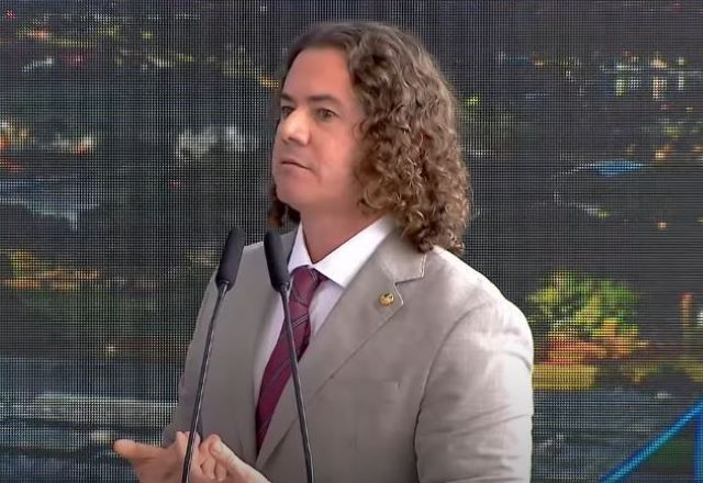 Veneziano Vital do Rêgo (MDB-PB) em evento do 8/1 | Reprodução/YouTube