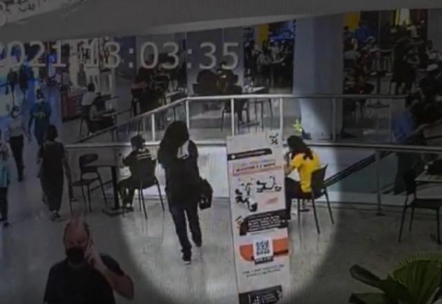 Vídeo mostra momento em que jovem é assassinada em Shopping de Niterói