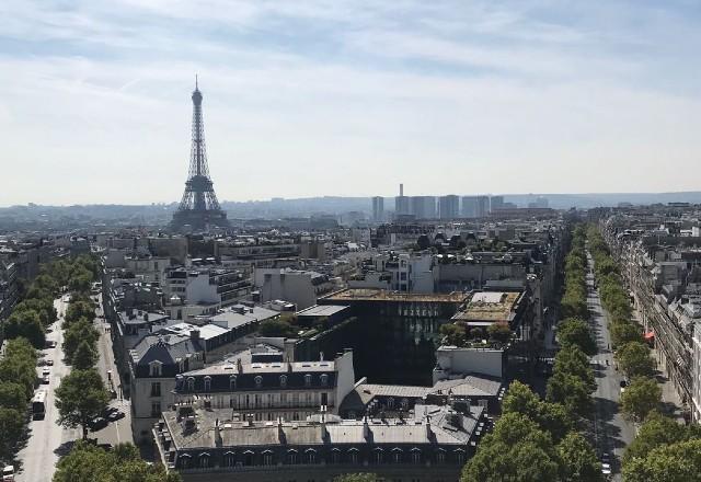 Vista da cidade de Paris