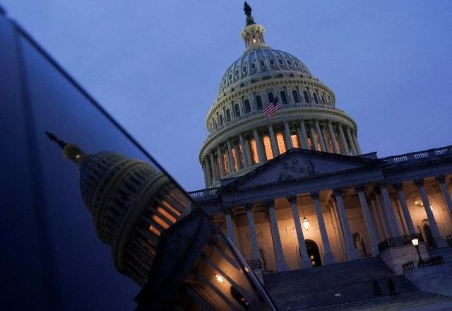 Vista do Capitólio em Washington | 29/9/2025/Reuters/Nathan Howard