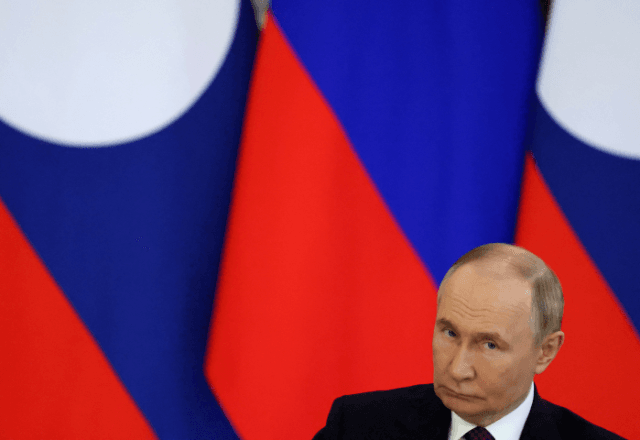 Vladimir Putin em Moscou | Foto: reprodução/Reuters 