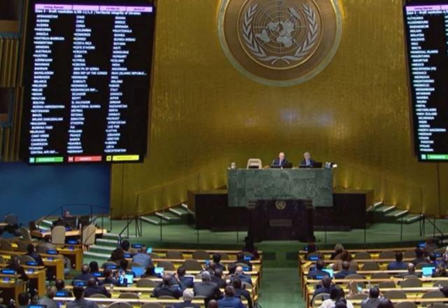 Votação na ONU