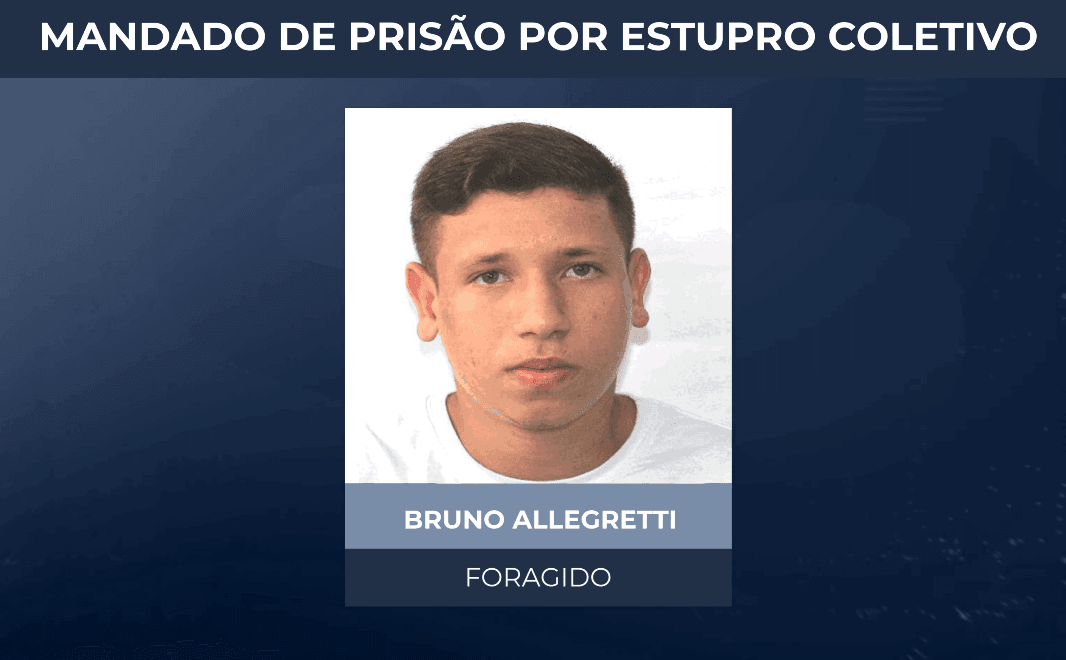 Bruno Felipe dos Santos Allegretti, de 18 anos, segue foragido | SBT
