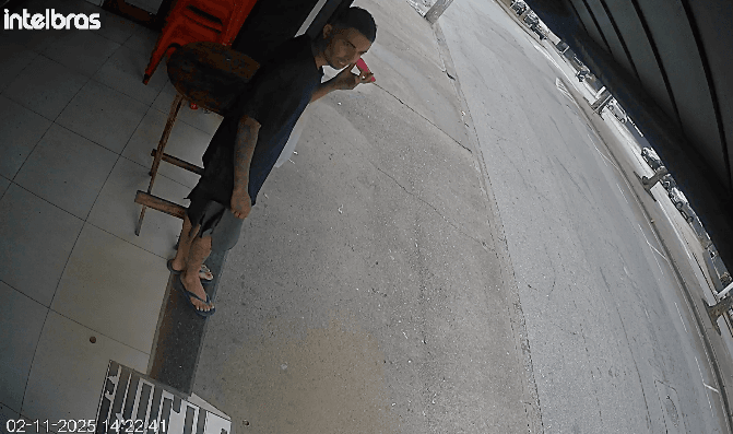 Herick foi visto pela última vez em uma adega no bairro Ponta da Praia, em Santos (SP) | Reprodução